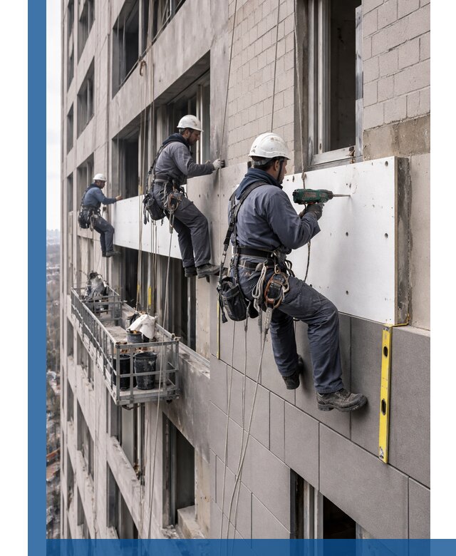 Монтаж фасадных термопанелей высокого качества в Чусовой