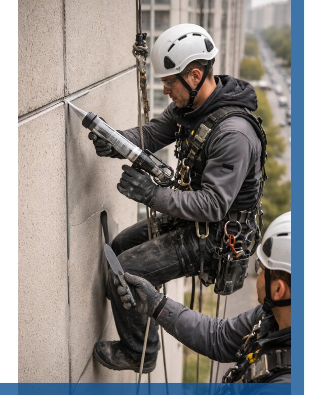 Первичная герметизация швов в Чусовой от 627 р. | ВЫСОТНИК-Чсв