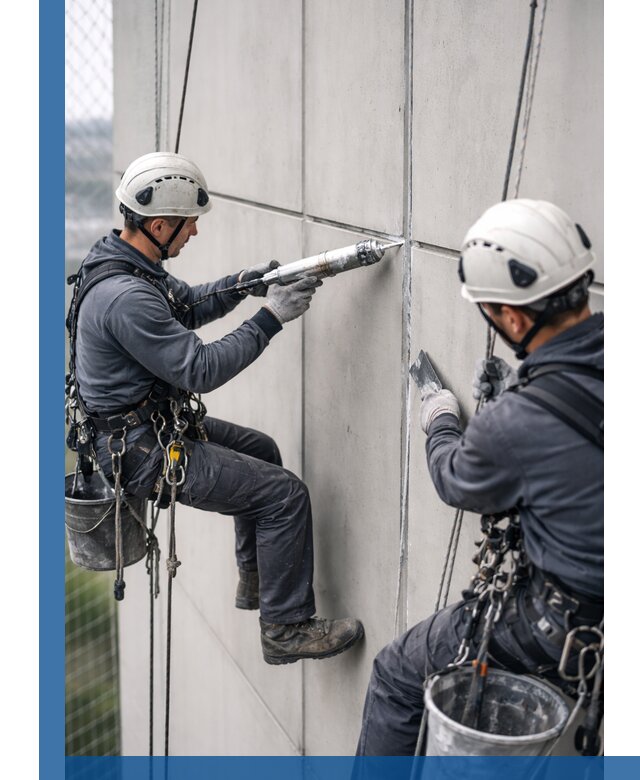 Первичная герметизация швов фасадов и кровель в Чусовой