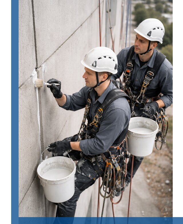 Противогрибковая обработка швов в Чусовой для фасадов и кровель