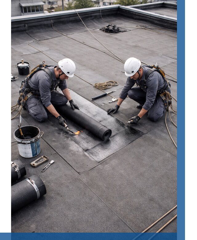 Ремонт мягкой кровли под ключ в Чусовой от 731 р. | ВЫСОТНИК-Чсв