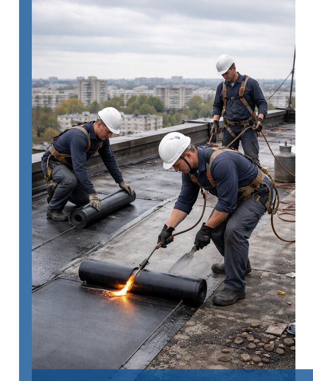 Ремонт наплавляемой кровли в Чусовой качественно и надежно