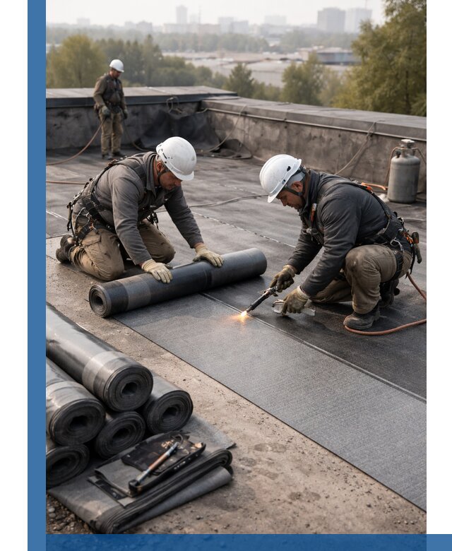 Монтаж мягкой кровли в Чусовой профессионально и надежно