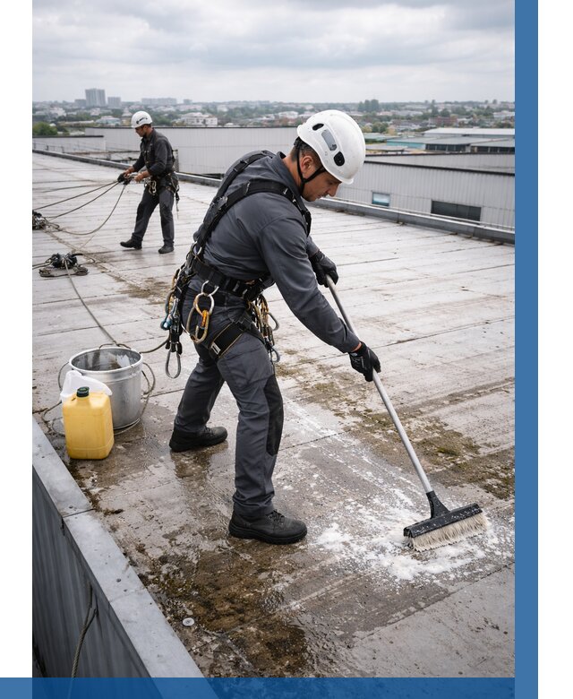 Очистка крыши по графику в Чусовой от 7836 р. | ВЫСОТНИК-Чсв