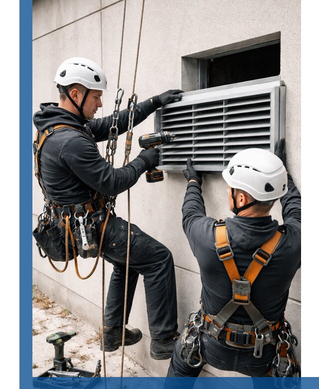 Монтаж вентиляционных решеток в Чусовой профессиональный сервис