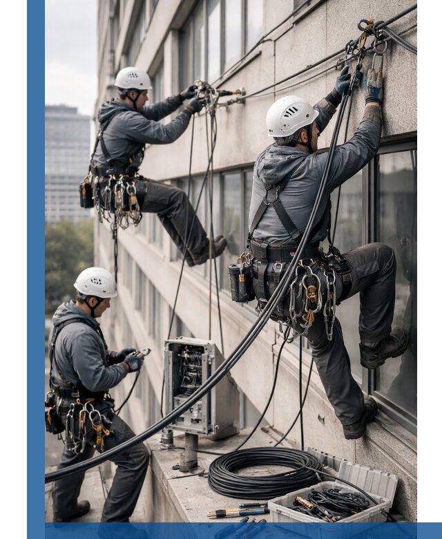 Прокладка оптоволоконного кабеля в Чусовой под ключ с тестированием