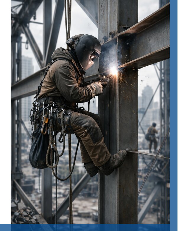 Высотные сварочные работы в Чусовой от 3657 р. | ВЫСОТНИК-Чсв