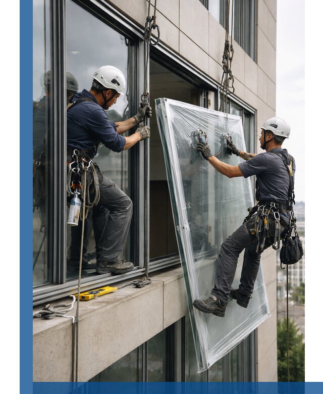 Профессиональная замена стекла в витраже в Чусовой с гарантией