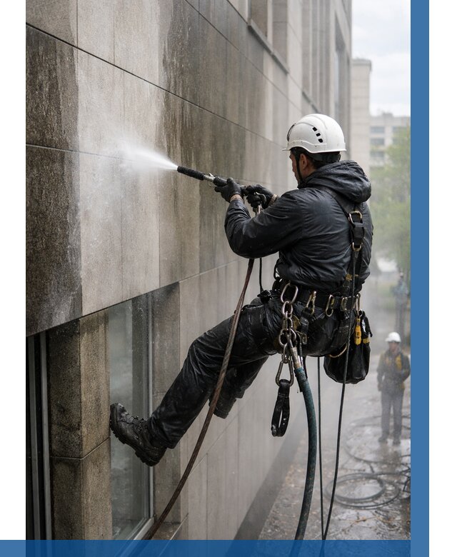 Гидроструйная очистка поверхностей в Чусовой от 888 р. | ВЫСОТНИК-Чсв