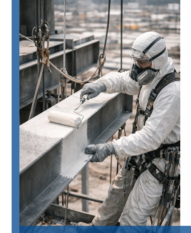 Профессиональная огнезащитная обработка металлоконструкций в Чусовой