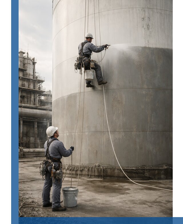 Покраска стальных резервуаров и емкостей в Чусовой профессионально