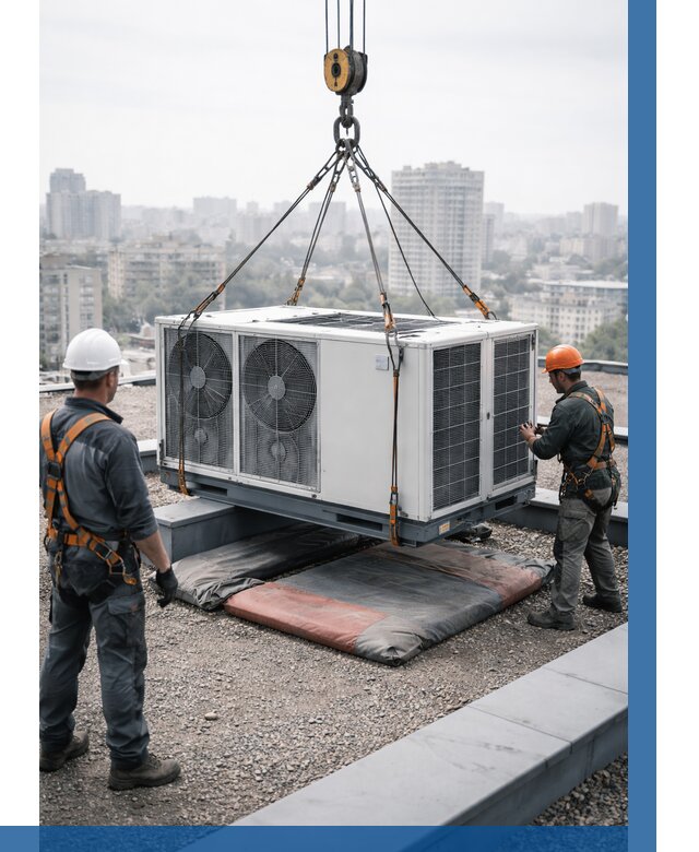 Подъем груза на крышу в Чусовой от 5224 р. | ВЫСОТНИК-Чсв заказать