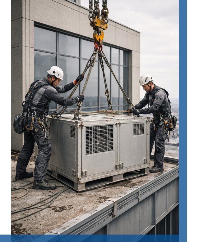 Такелажные работы на высоте в Чусовой от 8358 р. | ВЫСОТНИК-Чсв