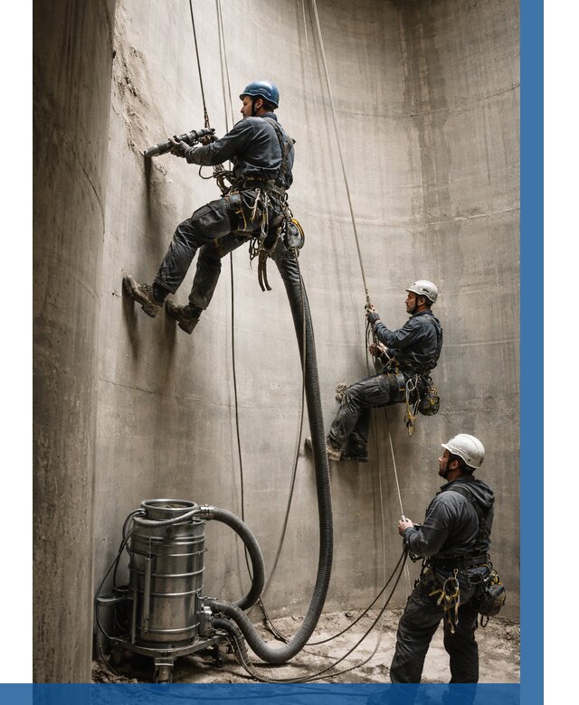 Зачистка силосов в Чусовой от 4702 р. Договор и смета ВЫСОТНИК-Чсв