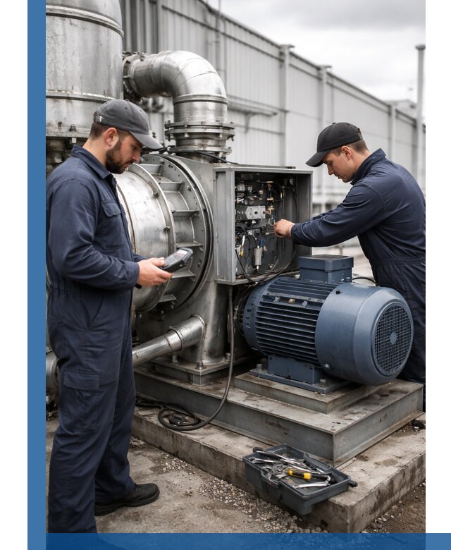 Техническое обслуживание промышленного оборудования в Чусовой