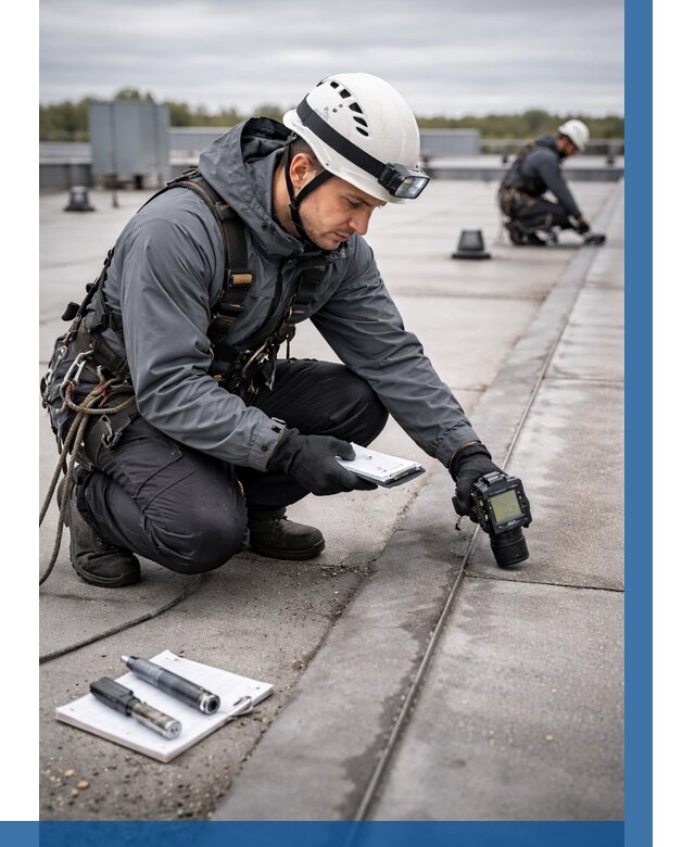 Обследование кровли на протечки в Чусовой от 4702 р. | ВЫСОТНИК-Чсв