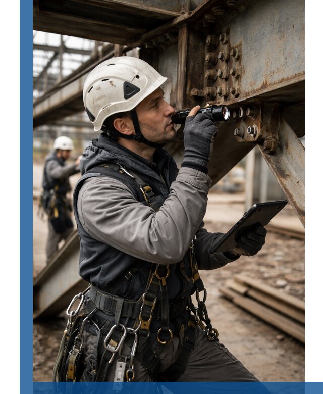 Обследование металлоконструкций и диагностика прочности в Чусовой