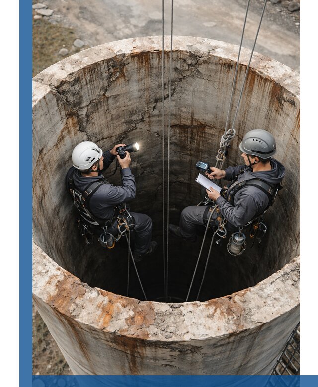 Обследование дымовой трубы: диагностика и оценка состояния в Чусовой